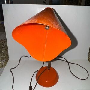 Vintage MCM lamp, gooseneck table lamp
